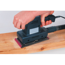 Patins abrasifs pour ponceuse – 25 pièces | WOLFCRAFT