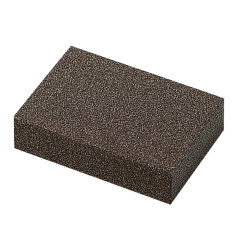 Éponge abrasive mousse 80/120 – Ponçage facile | WOLFCRAFT