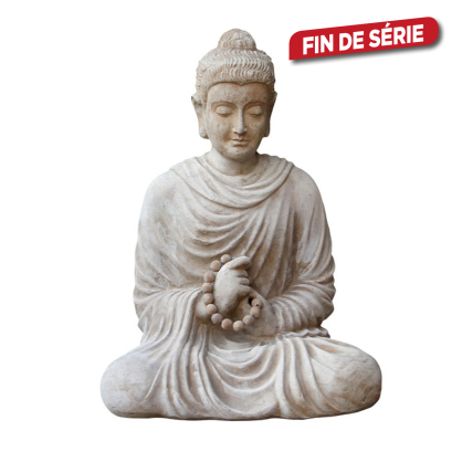 Statue de Bouddha en terre cuite