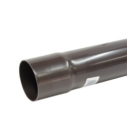 Descente PVC Brune Ø 80mm 2,8m – Évacuation Efficace | SCALA