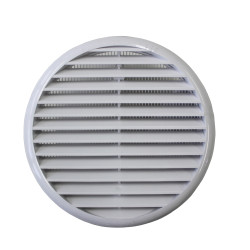 Grille ronde moustiquaire 125/160mm – Ventilation anti-insectes | SCALA