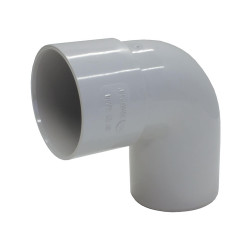Coude 87° Ø 80mm Gris – Évacuation Eau de Pluie | SCALA