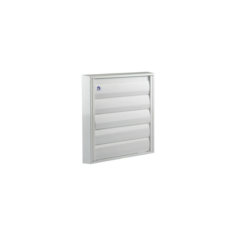 Grille de hotte en aluminium blanche 210 x 210 mm RENSON