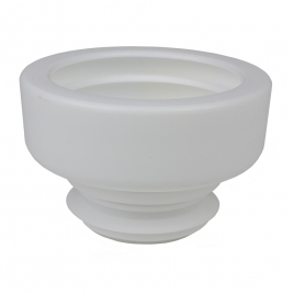 Manchette souple pour WC 70 - 80 mm