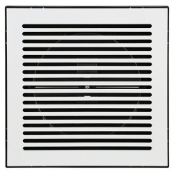 Grille d'extraction réglable 170x170mm Ø125mm RENSON - Ventilation Efficace | RENSON