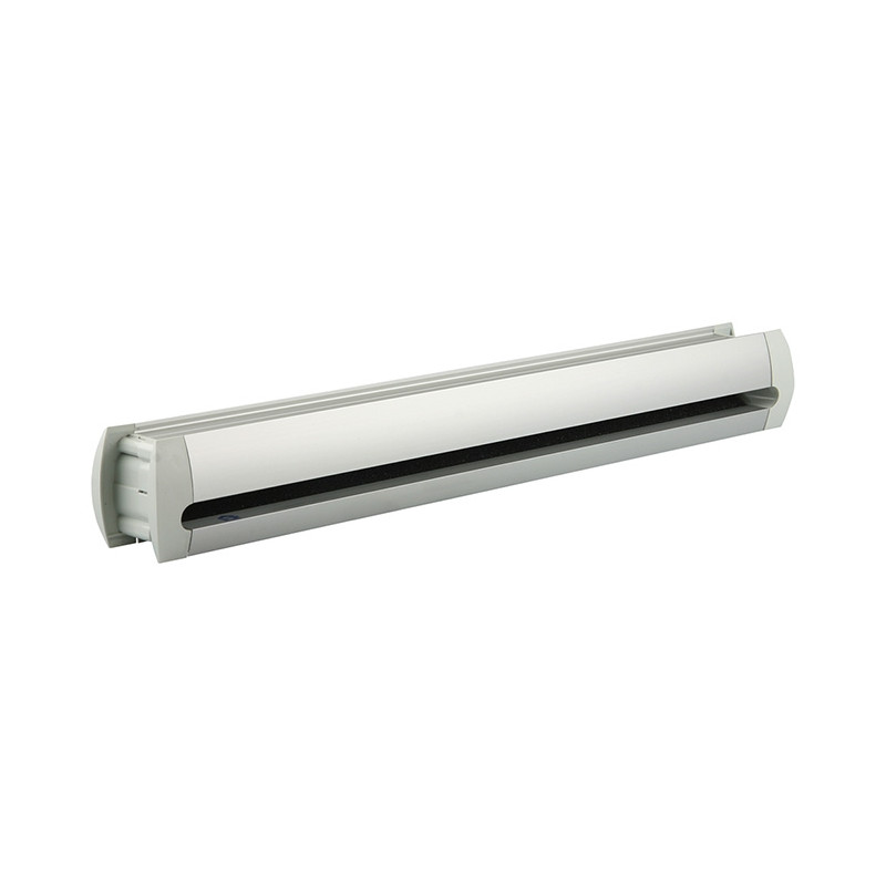 Grille d'aération Silendo en aluminium pour porte 425 x 76 mm RENSON