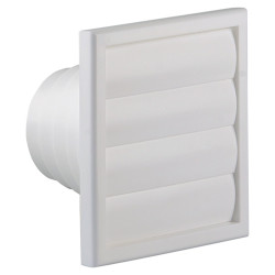 Grille de hotte avec réduction en PVC Ø 100 - 130 mm RENSON