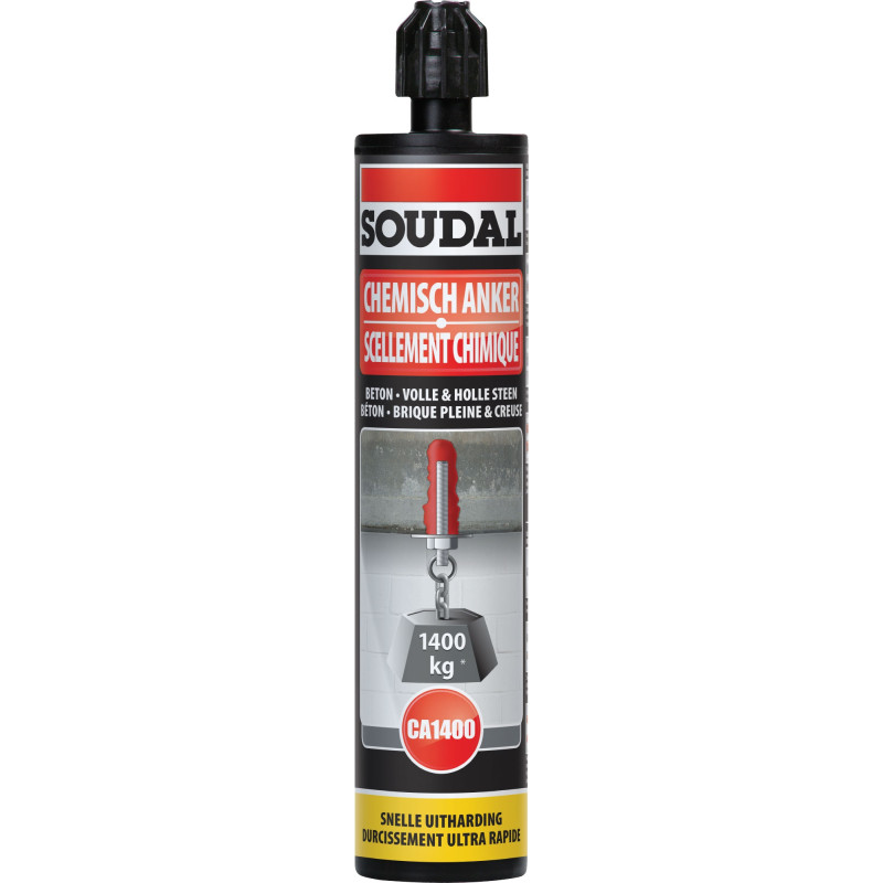 Colle à fixation chimique 0,28 L SOUDAL