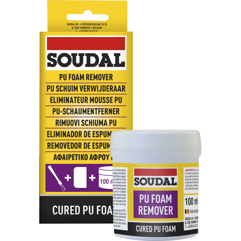 Éliminateur de mousse PU 100 ml SOUDAL