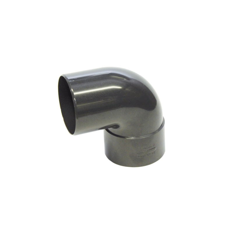 Coude pour système pluvial M/F 87° anthracite Ø 80 mm SCALA