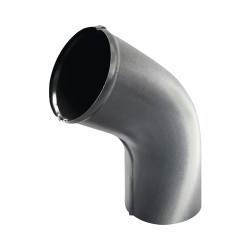 Coude de finition Galva 87mm 60° SCALA – Évacuation Pluie | SCALA