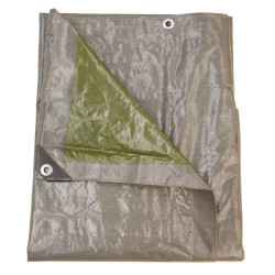 Bâche de protection 3x4m 140g/m² – Usage extérieur | AVR TOOLS
