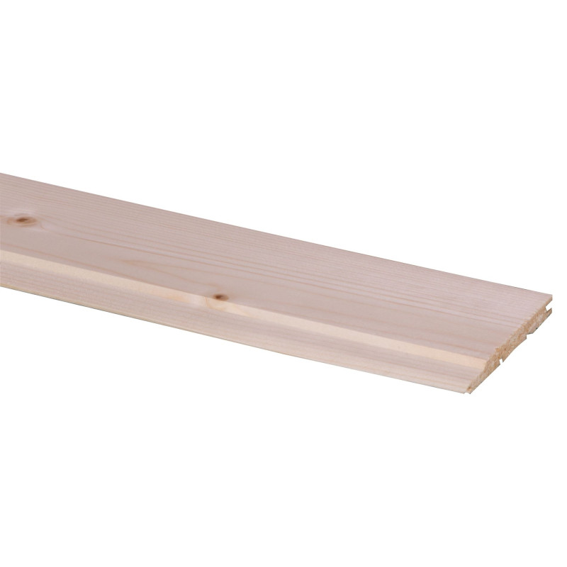 Lambris en bois de sapin 210 cm – Pack de 10 pièces | CANDO Lambris en bois de sapin 210 cm – Pack de 10 pièces | CANDO