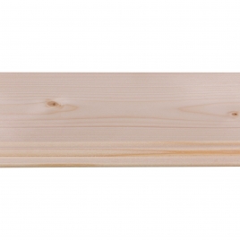 Lambris en bois de sapin blanc 270 x 13,2 x 1,2 cm 5 pièces CANDO