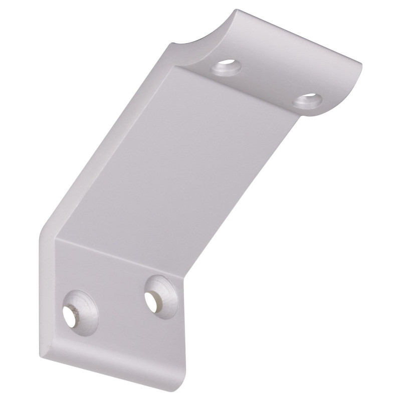 Support de rampe d'escalier aspect aluminium Oslo 2 pièces CANDO