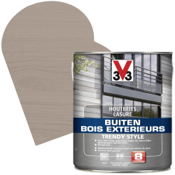 Lasure Bois Extérieur V33 Trendy Style Cèdre Argenté – Protection | V33