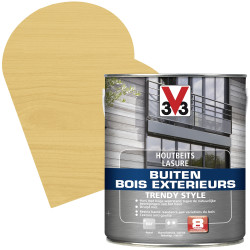 Lasure Bois Extérieur Tendance Style Pin Scandinave V33 – Protection | V33