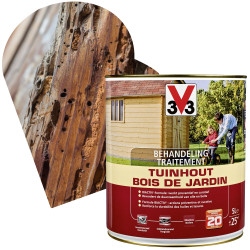 Traitement Bois Jardin 5L V33 – Protège & Embellit | V33