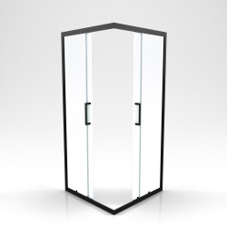 Paroi Coulissante Factory 90x90 – Porte de Douche Carrée | AURLANE