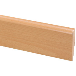 Plinthe Hêtre Revêtue 240cm – Finition Parquet | CANDO