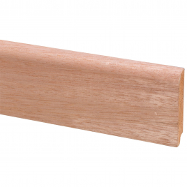 Plinthe de parquet revêtue bois dur 240 x 6,8 x 1,2 cm