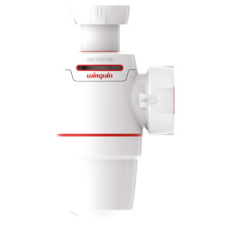 Siphon d'évier Neo Air Ø 40 mm WIRQUIN – Évacuation | WIRQUIN