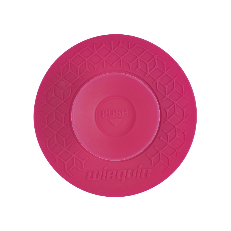 Bouchon universel Uppy 2 en 1 Ø 110 mm rose WIRQUIN