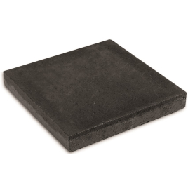 Palette 108 Dalles noires en béton 30 x 30 x 4 cm