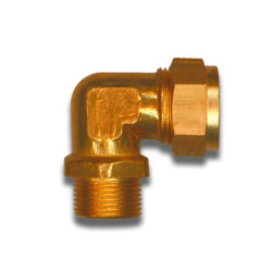 Coude bicône 1/2 M x 15 mm SANINSTAL – Raccordement Fiable | SANINSTAL