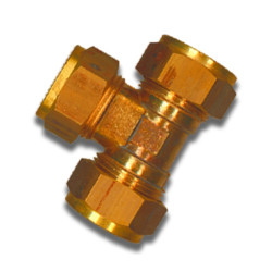 Té de réduction bicône 22x15x22mm SANINSTAL – Raccordement | SANINSTAL