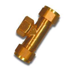 Té de réduction bicône 15mm SANINSTAL – Raccordement Fiable | SANINSTAL