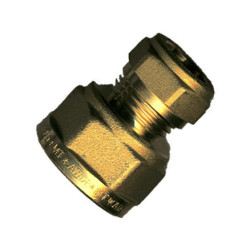 Manchon bicône droit 1/2F x 10mm SANINSTAL – Raccordement Fiable | SANINSTAL