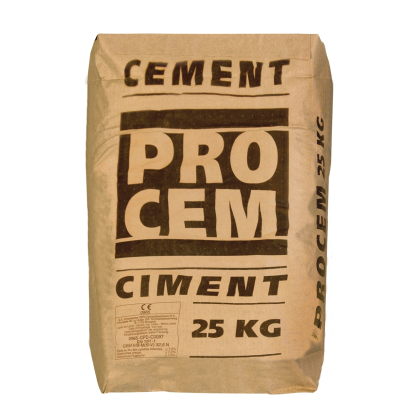 Ciment Blanc spécial travaux décoratifs - CEM II/A-LL 42,5 N PM-CP2 - Sac  de 25 KG