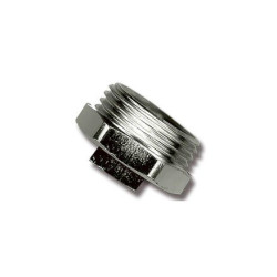 Bouchon M 3/8 chromé SANINSTAL – Raccordement Fiable | SANINSTAL