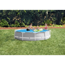 Piscine Frame tubulaire avec pompe Ø 305 x 76 cm INTEX