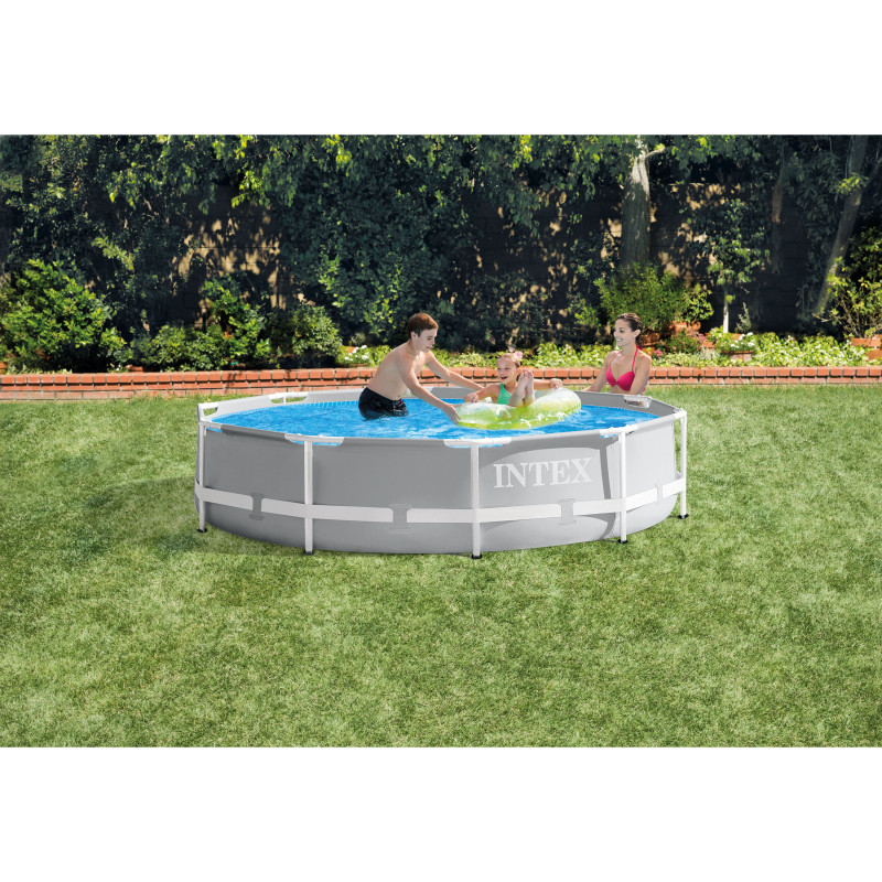Piscine Frame tubulaire avec pompe Ø 305 x 76 cm INTEX