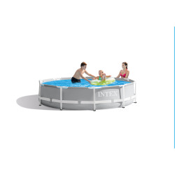 Piscine Frame tubulaire avec pompe Ø 305 x 76 cm INTEX