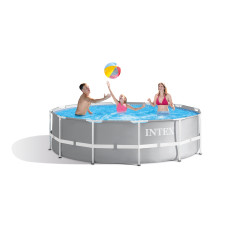 Piscine Ultra Frame tubulaire avec épurateur à cartouche Ø 366 x 99 cm INTEX Piscine Ultra Frame tubulaire avec épurateur à cartouche Ø 366 x 99 cm INTEX