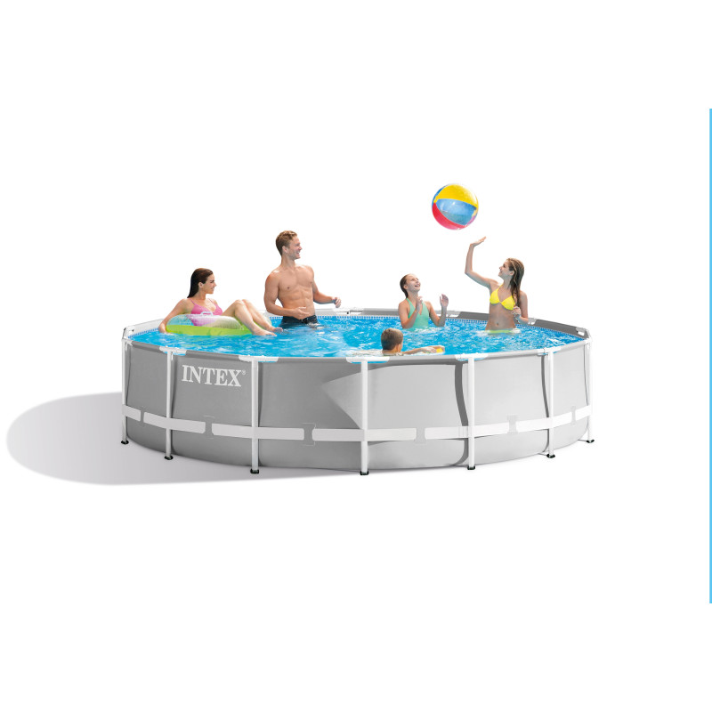 Piscine Ultra Frame tubulaire avec épurateur à cartouche Ø 427 x 107 cm INTEX Piscine Ultra Frame tubulaire avec épurateur à cartouche Ø 427 x 107 cm INTEX