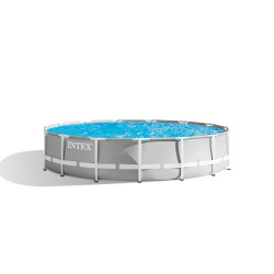 Piscine Frame tubulaire avec épurateur à cartouche Ø 4,57 x 1,07 m INTEX