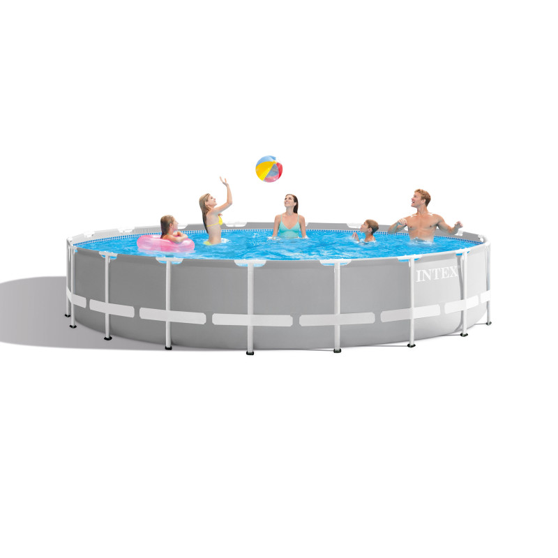 Piscine Frame tubulaire avec épurateur à cartouche Ø 549 x 122 cm INTEX
