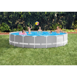 Piscine Frame tubulaire avec épurateur à cartouche Ø 549 x 122 cm INTEX