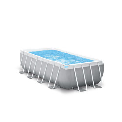 Piscine tubulaire rectangulaire avec épurateur à cartouche 4 x 2 x 1 m INTEX