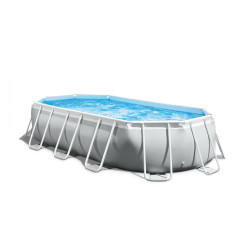 Piscine Frame avec épurateur à cartouche ovale 5,03 x 2,74 x 1,22 m INTEX