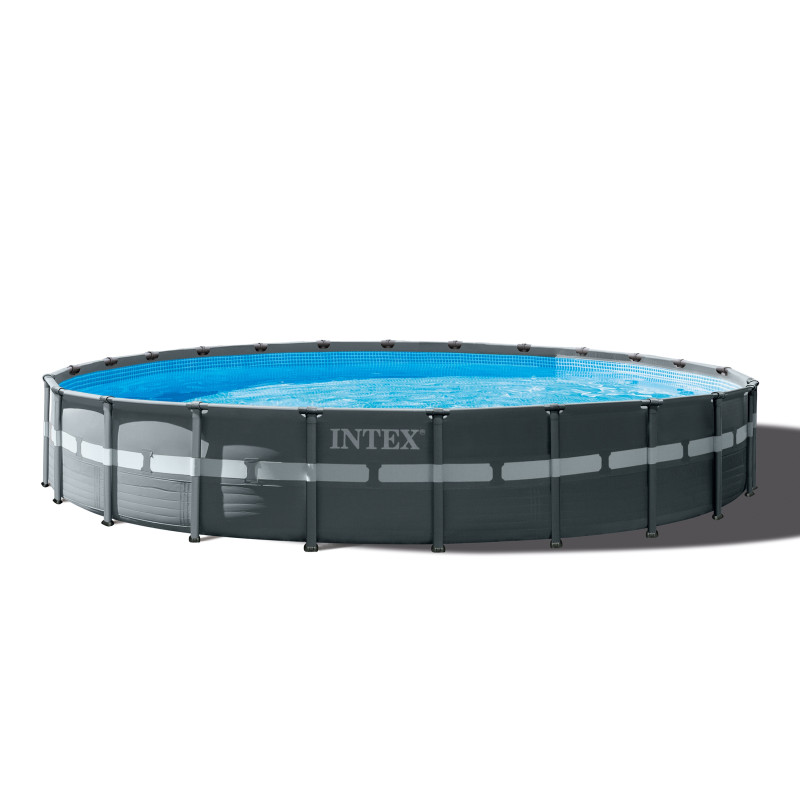 Piscine Ultra Frame avec filtre à sable Ø 732 x 132 cm INTEX