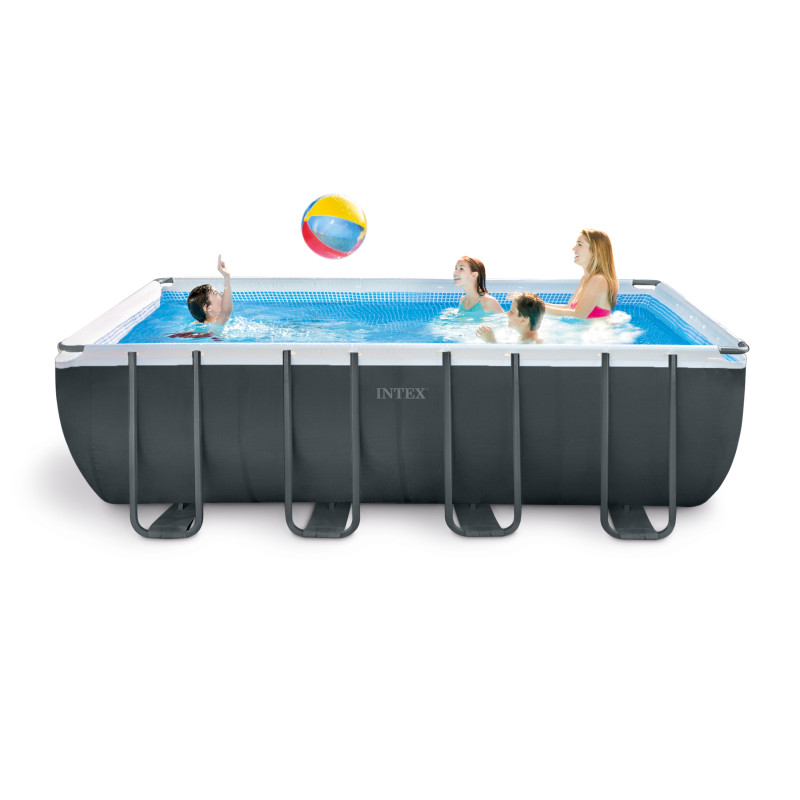 Piscine Ultra Frame avec filtre à sable 549 x 274 x 132 cm INTEX Piscine Ultra Frame avec filtre à sable 549 x 274 x 132 cm INTEX