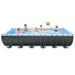 Piscine Ultra Frame avec filtre à sable 732 x 366 x 132 cm INTEX Piscine Ultra Frame avec filtre à sable 732 x 366 x 132 cm INTEX