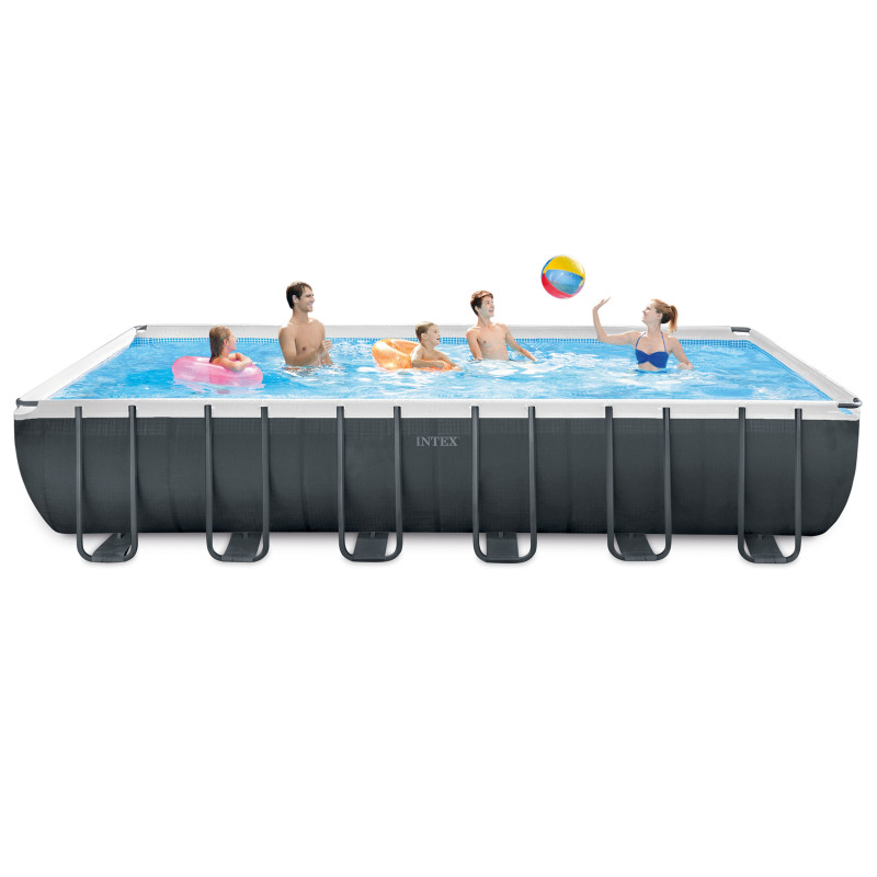 Piscine Ultra Frame avec filtre à sable 732 x 366 x 132 cm INTEX Piscine Ultra Frame avec filtre à sable 732 x 366 x 132 cm INTEX