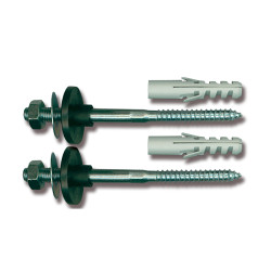 Vis de fixation lavabo 10x140mm 2pcs – Installation Facile | SANINSTAL