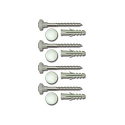 Set de fixation WC 4 pièces SANINSTAL – Installation Facile | SANINSTAL